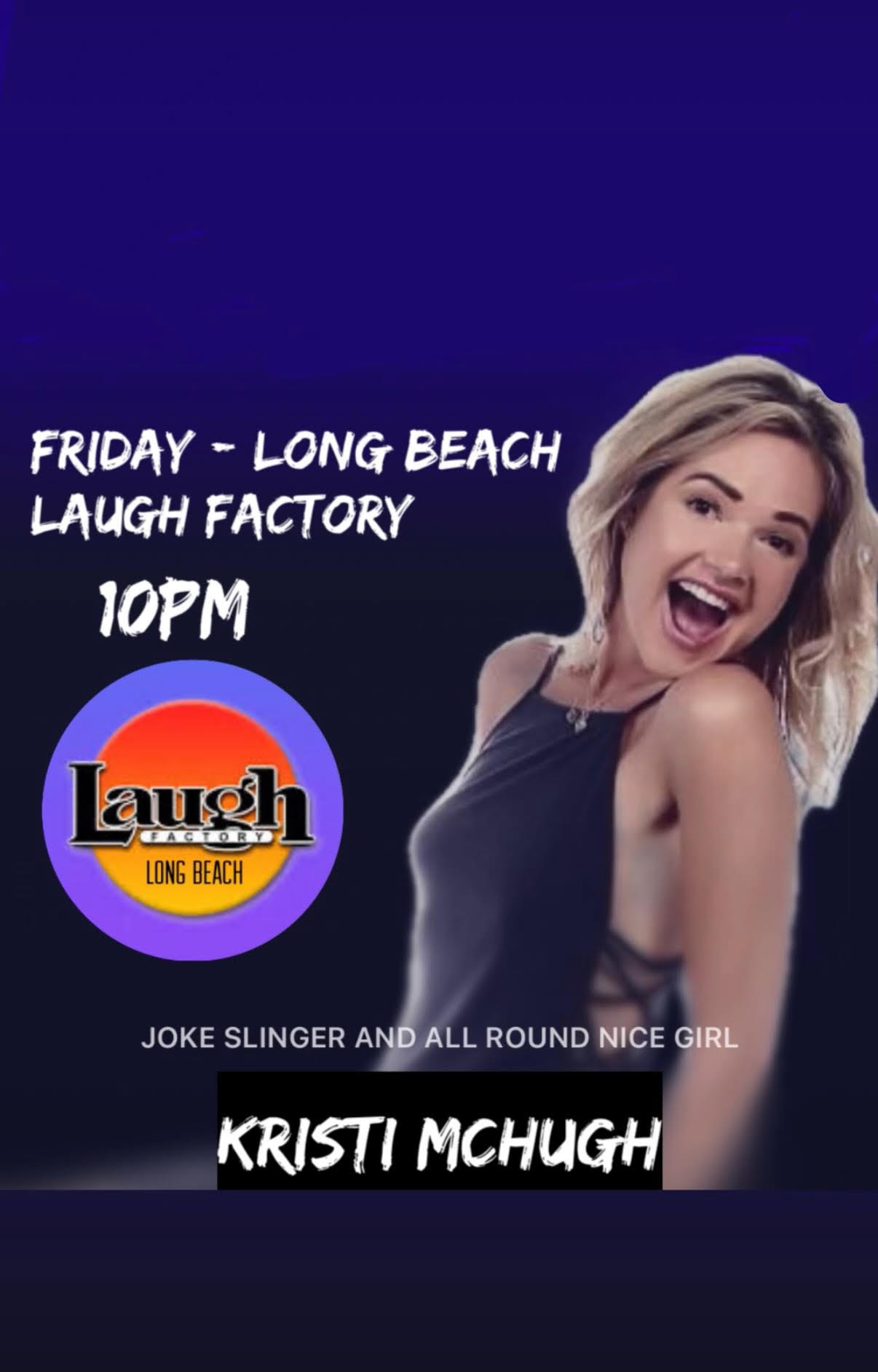 Kristi McHugh Laugh Factory Long Beach